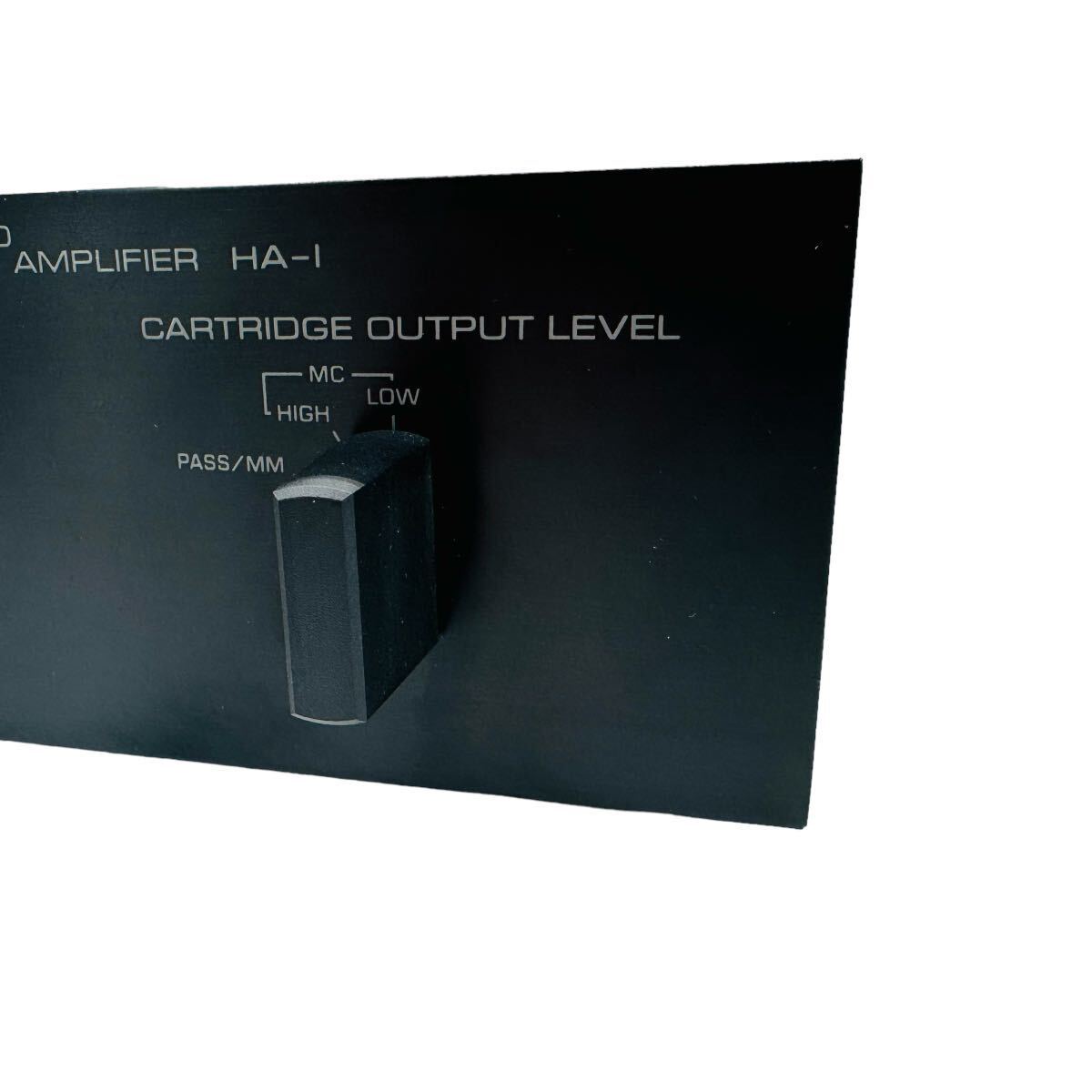 YAMAHA MC CARTRIDGE AMPLIFIER HA-1 (ヤマハ MC専用ヘッド YAMAHA MC CARTRIDGE AMPLIFIER HA-1 (ヤマハ MC専用ヘッド