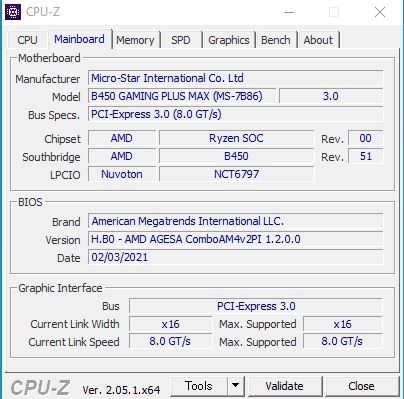 AMD Ryzen AM4対応マザーボード　MSI B450 GAMING PLUS　OSおまけ