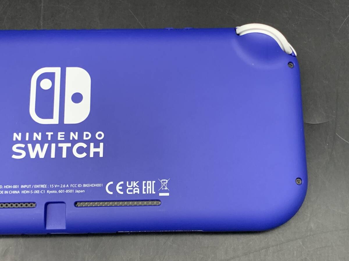 ★【同梱不可】中古品 Nintendo Switch Lite 本体 HDH-001 ニンテンドースイッチライト ブルー_画像7