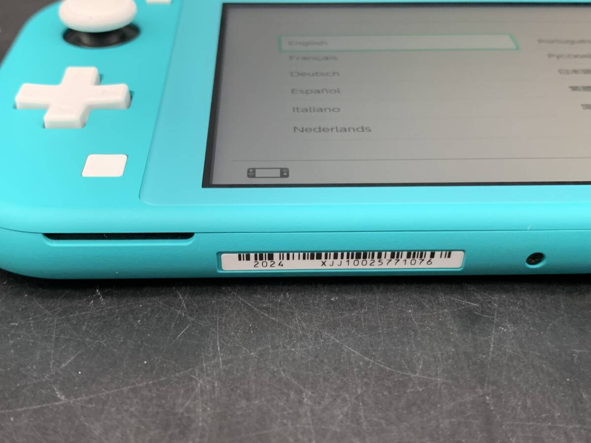 ★【同梱不可】中古品 Nintendo Switch Lite 本体 HDH-001 ニンテンドースイッチライト ターコイズ_画像5