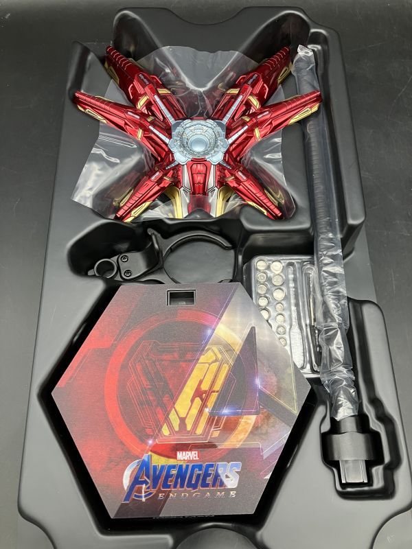 ★【同梱不可】中古品 ホットトイズ ムービー・マスターピース 1/6 MMS528-D30 アベンジャーズ/エンドゲーム アイアンマン マーク85_画像9