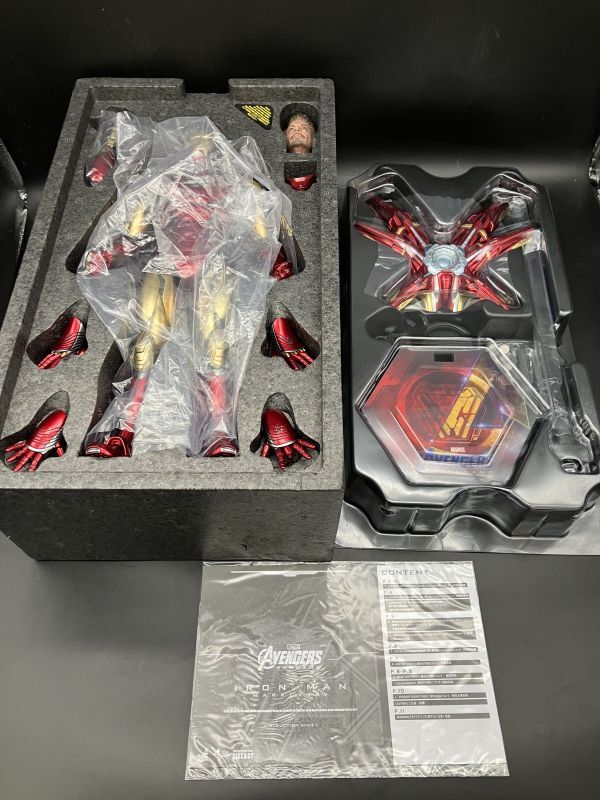 ★【同梱不可】中古品 ホットトイズ ムービー・マスターピース 1/6 MMS528-D30 アベンジャーズ/エンドゲーム アイアンマン マーク85_画像3