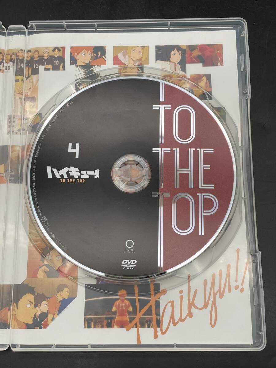*[ including in a package un- possible ] secondhand goods DVD Haikyu!!!! TO THE TOP Vol.4~Vol.6 higashi . animation store buy privilege storage box attaching 