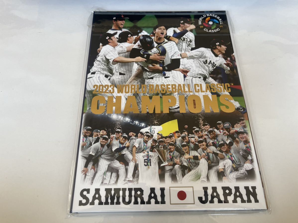 2023 WBC 侍ジャパン 優勝記念 フレーム切手セット_画像2