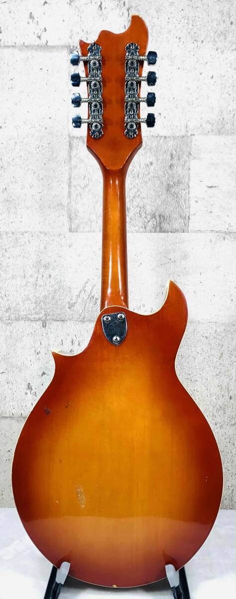  rare popular Cherry sun Burst Harmoy american Vintage Flat mandolin case attaching anonymity delivery 