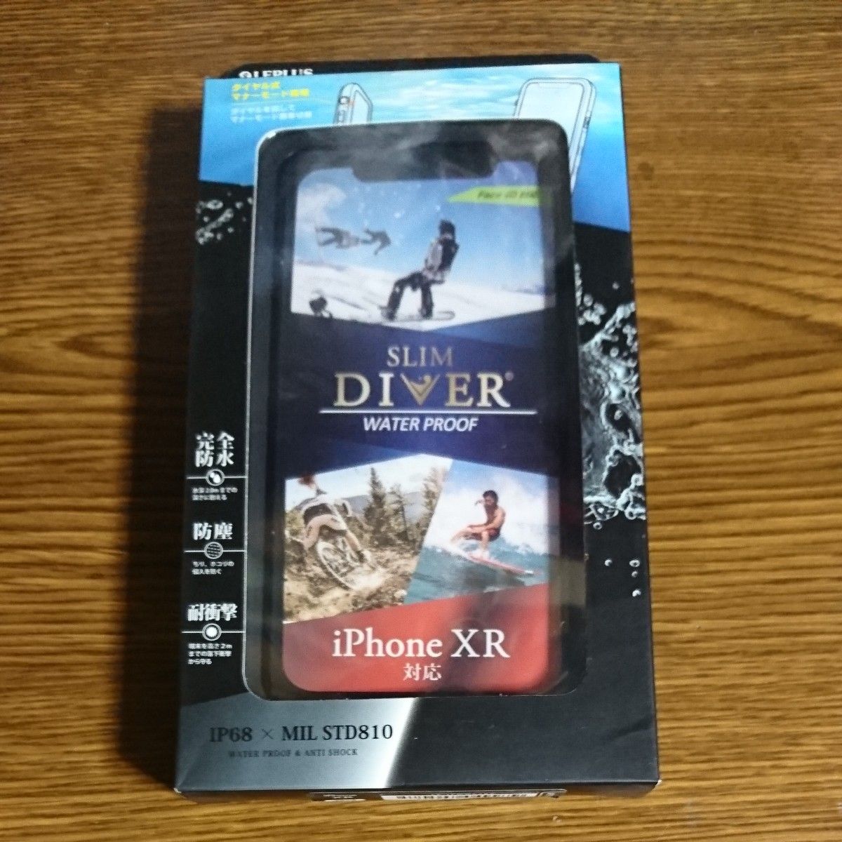 iPhone XR (6.1inch)専用  防水防塵耐衝撃ケース SLIM DIVER (スリムダイバー) 