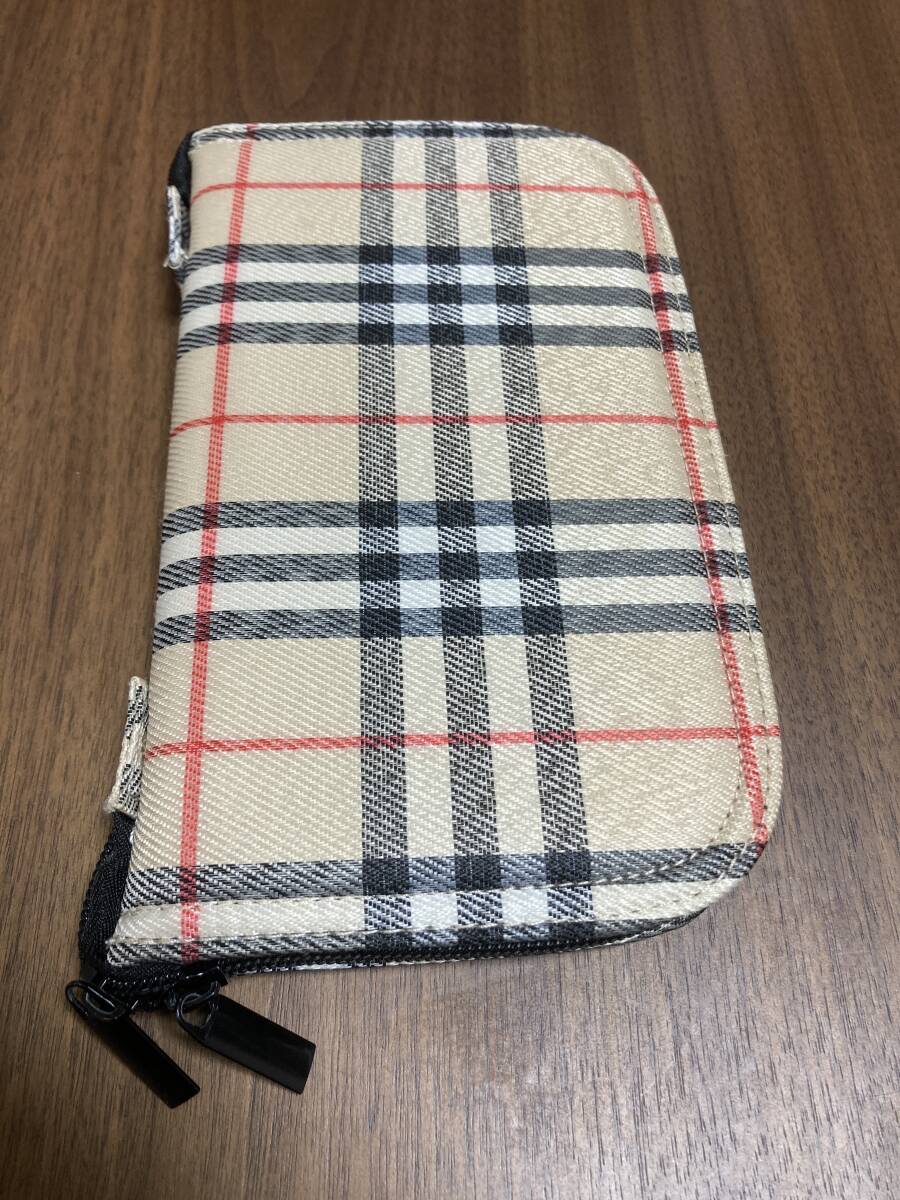 ウォーターランド スプーンワレット WaterLand バーバリー調 エリアトラウト 管釣り XL ベージュ BEIGE　PLAID_画像2