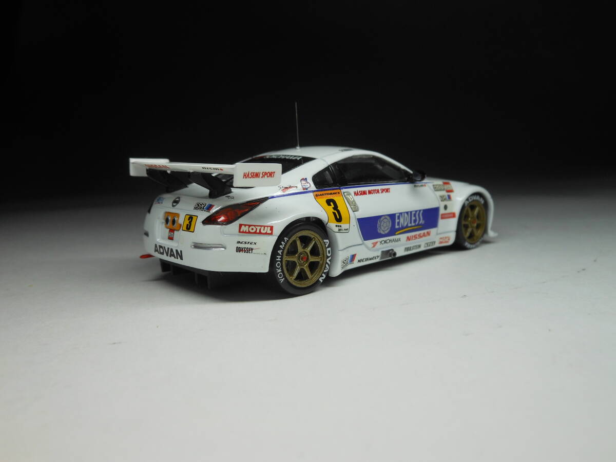 エブロ 1/43 長谷見スポーツ-エンドレス Z… #3 木下 みつひろ / 柳田 真孝 … JGTC 2003（箱無し）_画像4