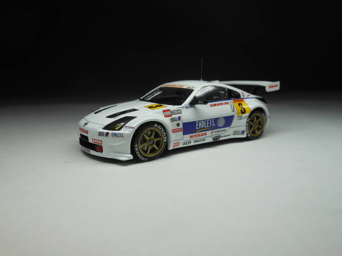 エブロ 1/43 長谷見スポーツ-エンドレス Z… #3 木下 みつひろ / 柳田 真孝 … JGTC 2003（箱無し）_画像7