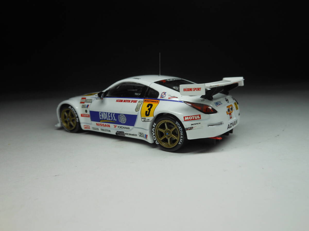 エブロ 1/43 長谷見スポーツ-エンドレス Z… #3 木下 みつひろ / 柳田 真孝 … JGTC 2003（箱無し）_画像9