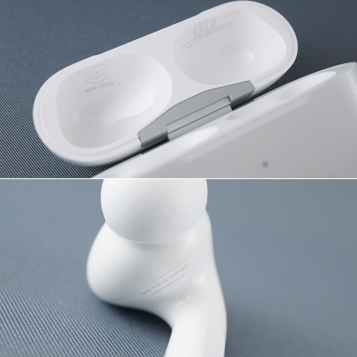 Apple AirPods Pro 第二世代 USED品 エアーポッズ プロ ワイヤレスイヤホン MagSafe充電ケース Lightning MQD83J/A 完動品 KR V0215の画像5