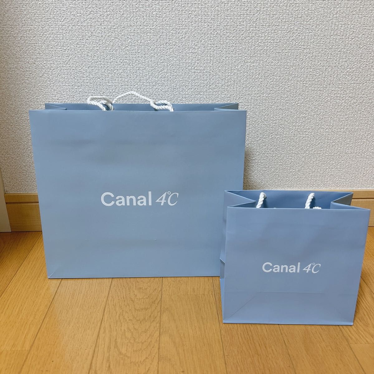 Canal4℃ カナル4℃ 紙袋　ショップバッグ　ショッパー　２枚