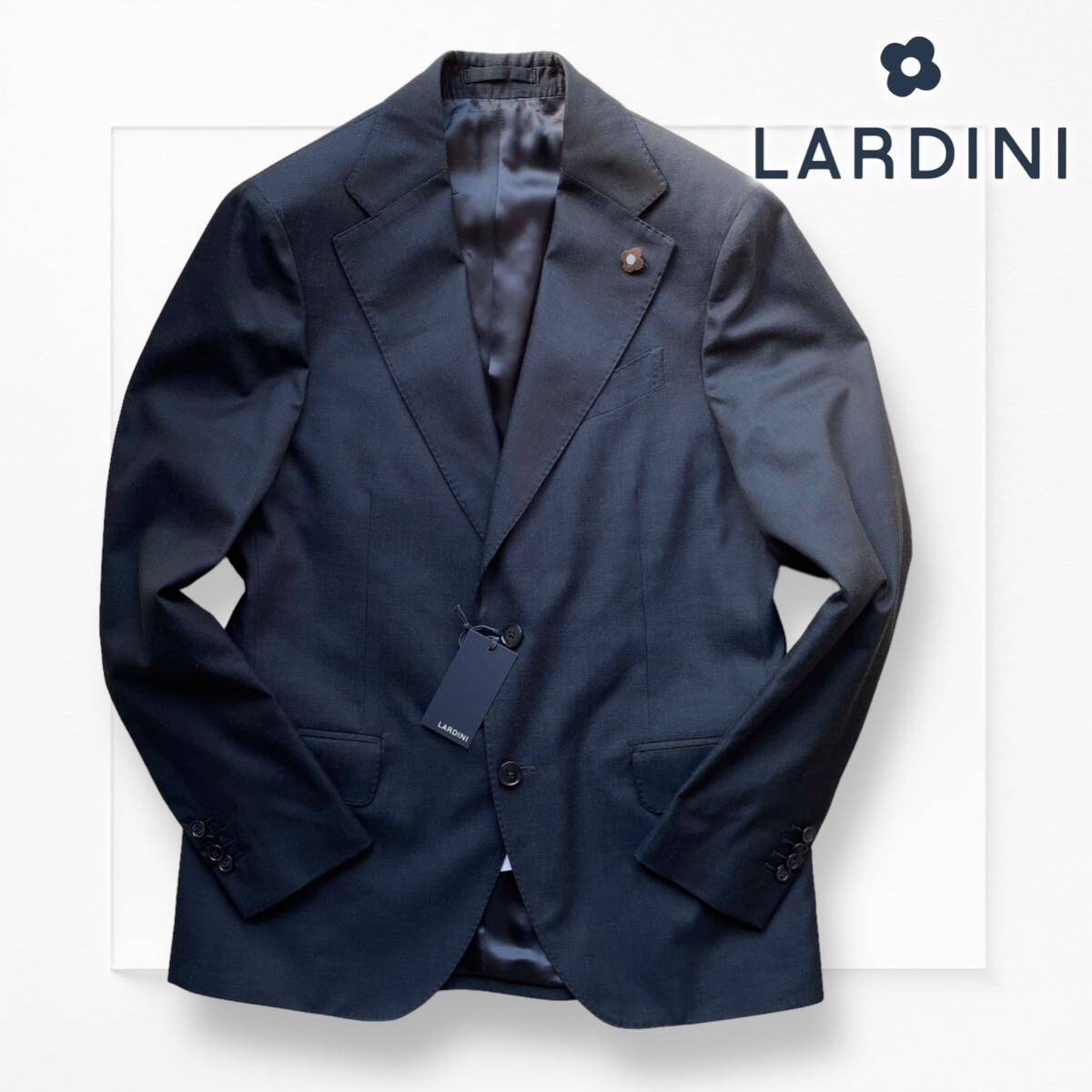 【新品20万】LARDINI ラルディーニ スーツ ジャケット パンツ ネイビー テーラードジャケット