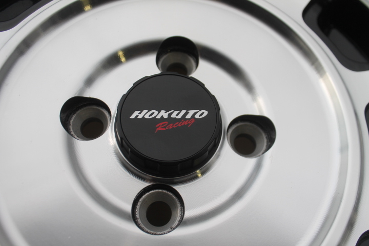 展示未使用品 小傷あり クリムソン ホクトレーシング 零式S HOKUTO RACING 5.0J-15 +45 4H-100 ★１本★_画像2