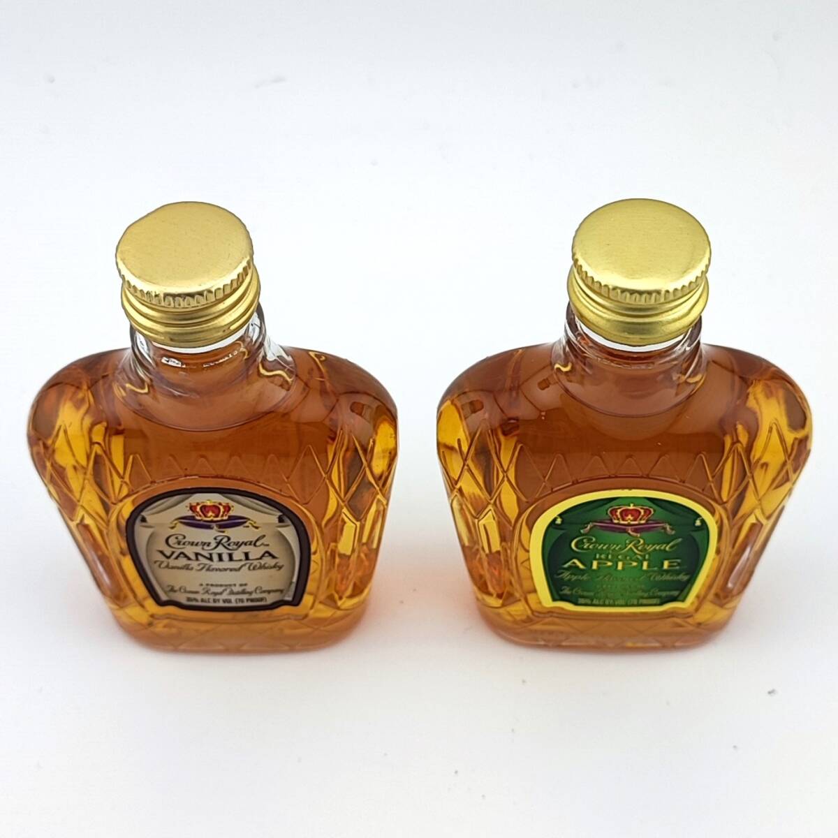 【全国送料無料】Crown Royal REGAL APPLE & VANILLA Flavored Whisky 各35度 各50ml【クラウンローヤル クラウン ローヤル ペットボトル】_画像5