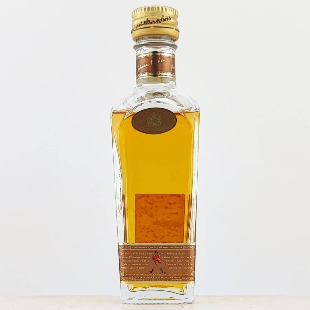 【全国送料無料】Johnnie Walker 1820 Special Blend Exceptionally Smooth Old Scotch Whisky 40度 50ml【ジョニーウォーカー】の画像1