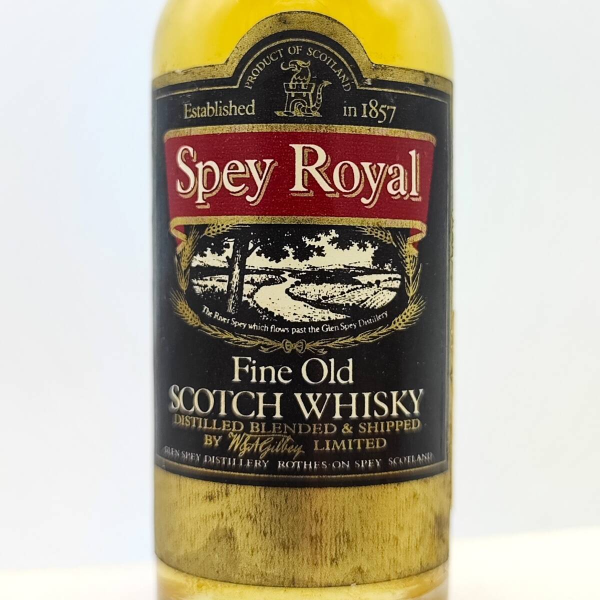 【全国送料無料】特級 Spey Royal Fine Old SCOTCH WHISKY　43度　48ml【スぺイ ロイヤル ファイン オールド スコッチ ウイスキー】