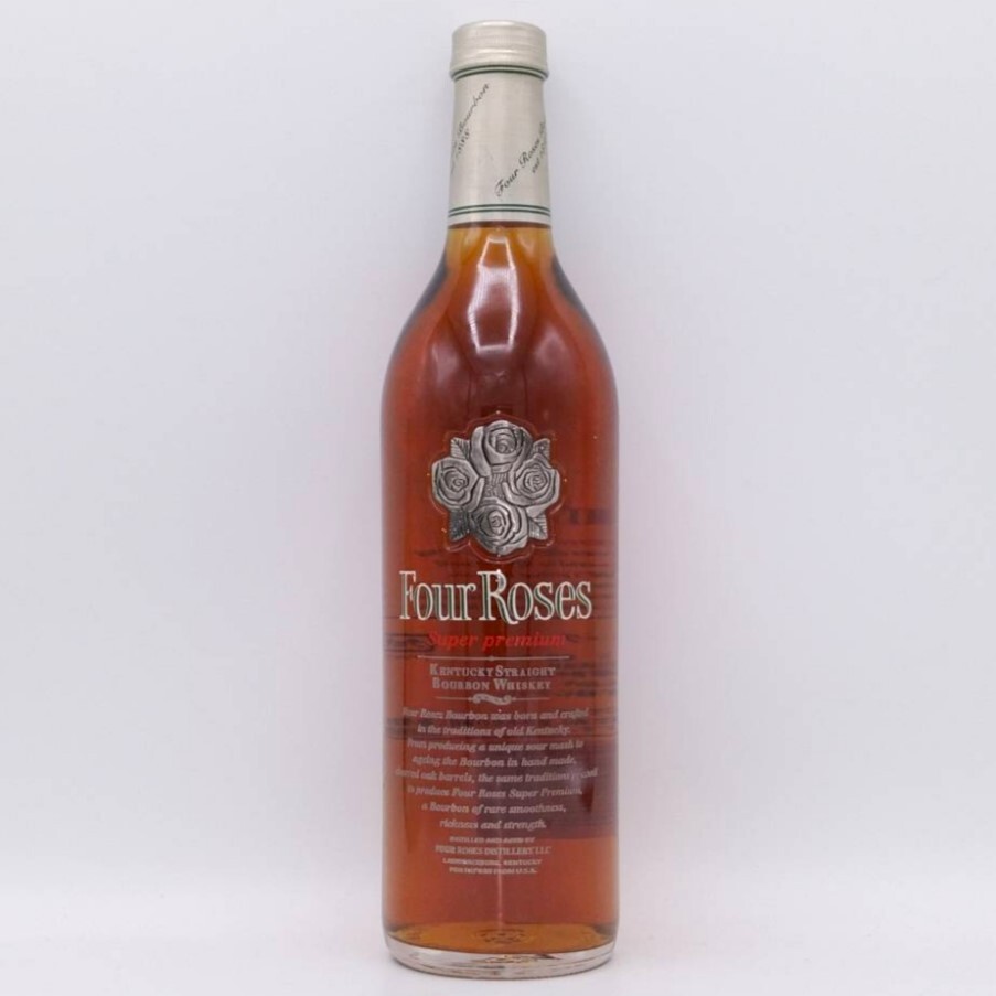 Four Roses Super Premium KENTUCKY STRAIGHT BOURBON WHISKEY 43度 750ml【フォアローゼス プラチナ フォアローゼズ】の画像1