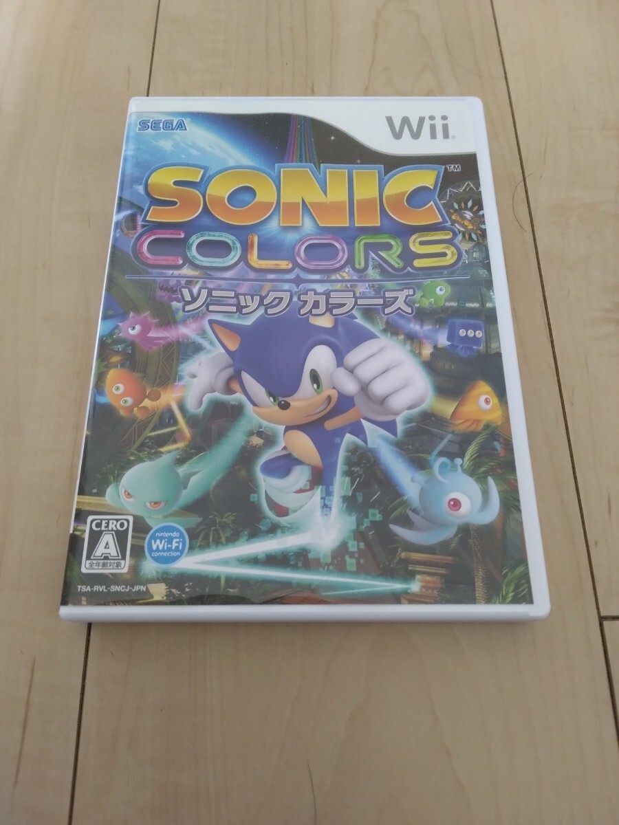 Wii ソニック カラーズ 中古美品_画像1