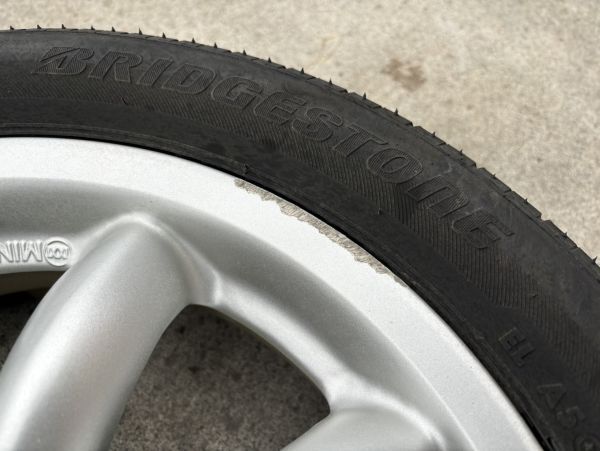 アルミホイール 　ミニライト　15インチ　15×4.5J　ET45 165/55R15 75V　022003JO_画像7