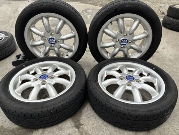 アルミホイール 　ミニライト　15インチ　15×4.5J　ET45 165/55R15 75V　022003JO_画像1