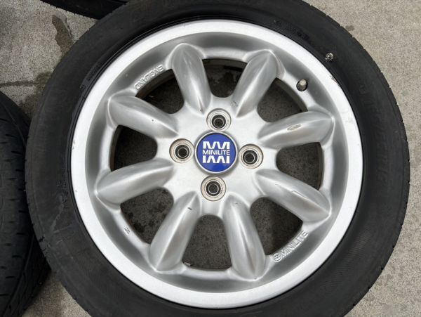 アルミホイール 　ミニライト　15インチ　15×4.5J　ET45 165/55R15 75V　022003JO_画像2