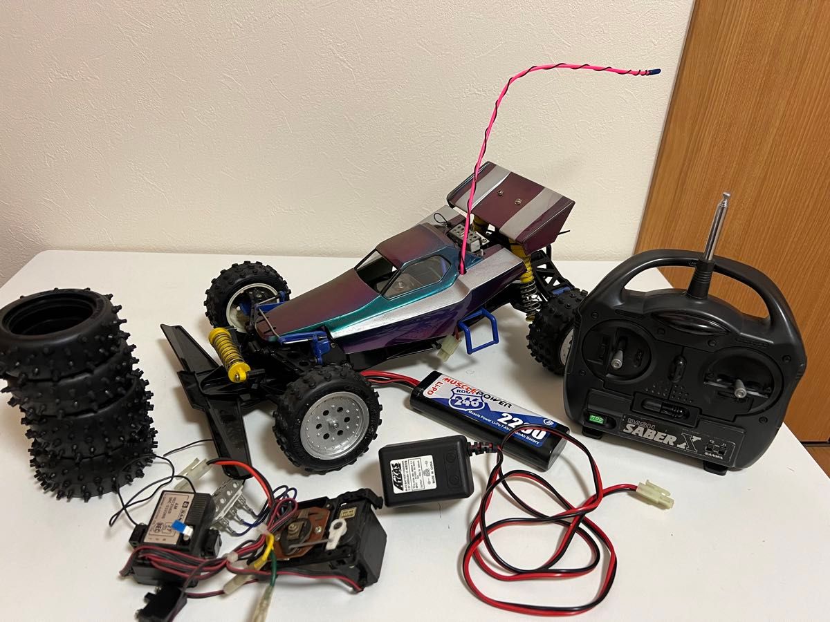 タミヤ TAMIYA ラジコン ブーメラン 当時物 完全ジャンク おまけ タミヤ TAMIYA ラジコン ブーメラン 当時物 完全ジャンク おまけ