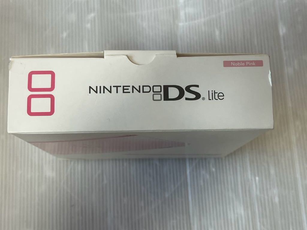 ★新品未使用　DSLite　Nintendo 任天堂 ニンテンドー DS ds Lite　ライト　ノーブルピンク　内箱なし　付属品完品　送料無料★