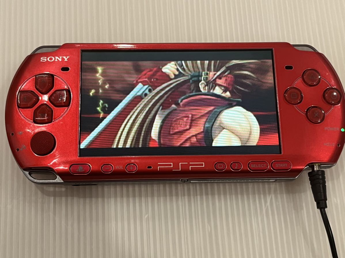 ★超美品・動作確認済み・最終型　PSP-3000 ラディアントレッド　PlayStation Portable 送料無料★