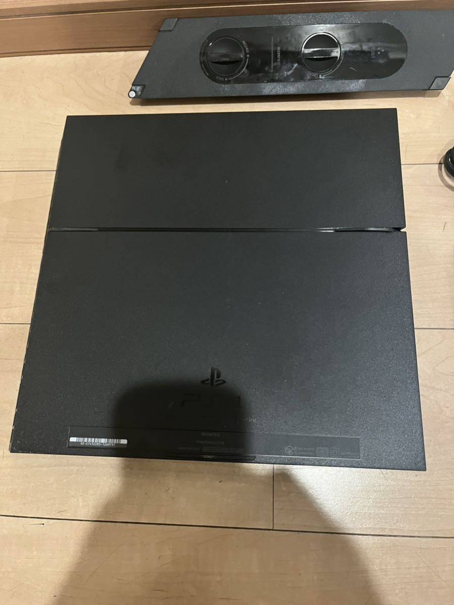 ★動作確認済み　PlayStation4 PS4 本体 500GB CUH-1100A ブラック　縦置きスタンド　配線類　イヤフォン　印刷物付き　送料無料★