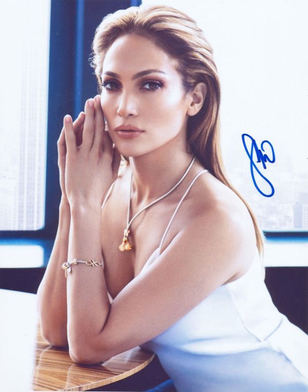 Jennifer Lopez Jennifer * Lopez * автограф автограф фотография * сертификат COA*8436