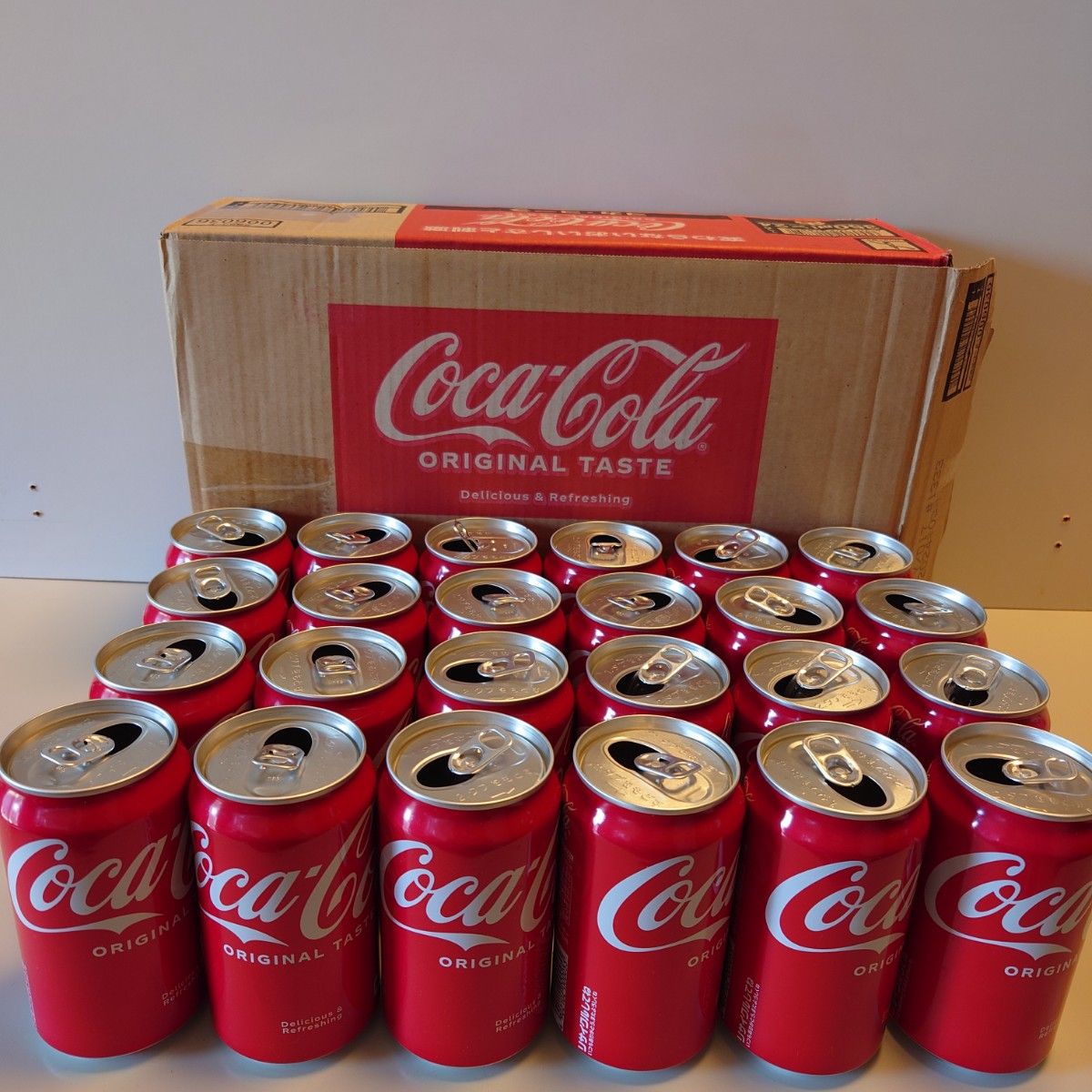 【空き缶】コカコーラ Coca Cola 350ml缶 24個