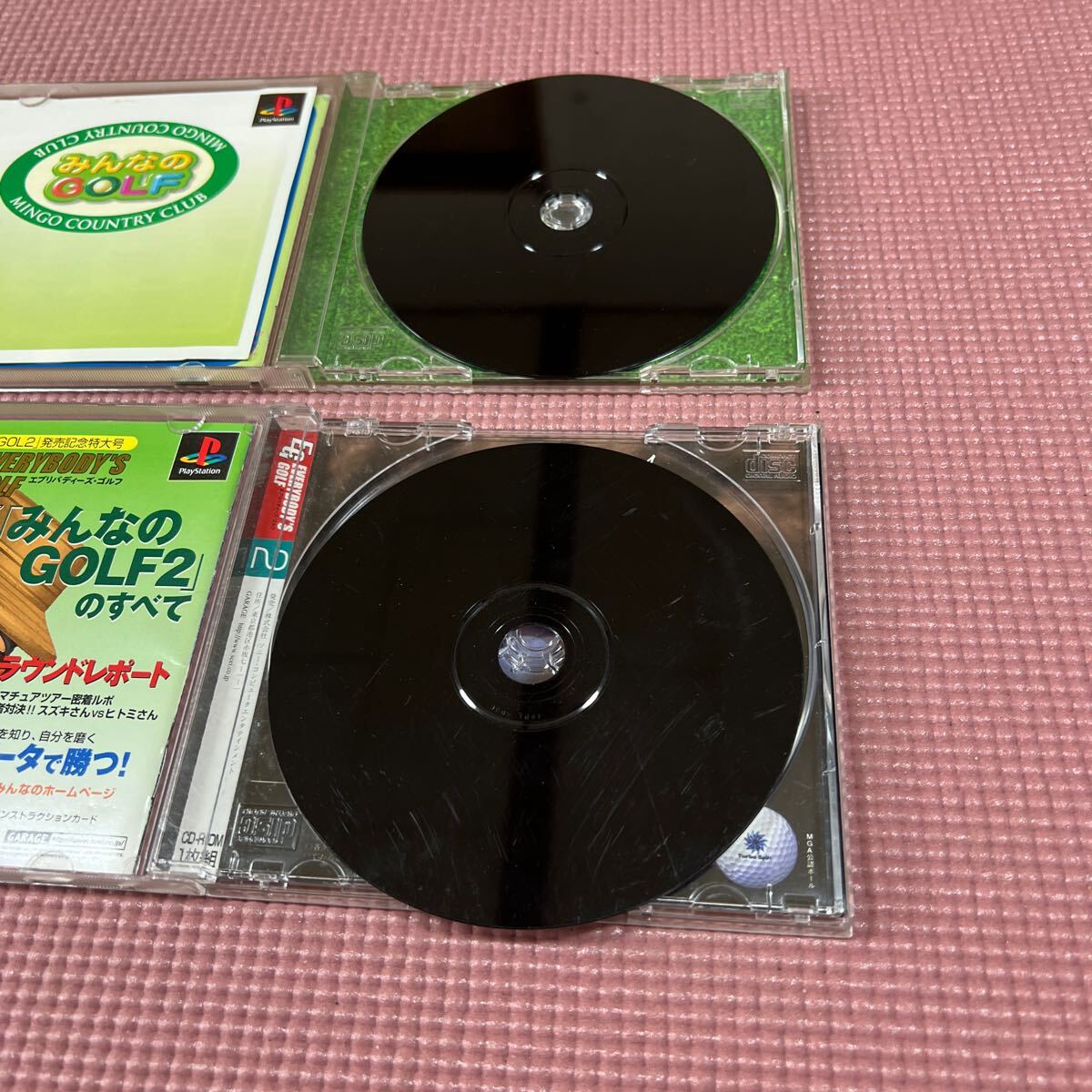 【PS 1 2 3】 みんなのGOLF 1 2 3 4 5 5本セット　みんゴル　説明書　帯付き_画像4