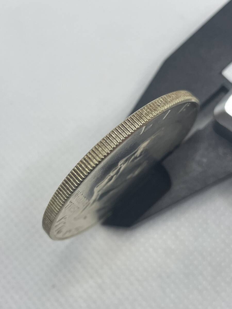 ☆AB☆　アメリカ　リバティーコイン　アイゼンハワー　ベル　1ドル銀貨　 1776年〜1976年　直径約38.0mm　厚さ約2.6mm　重量24.52g _画像6