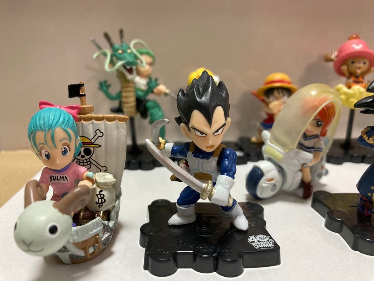 ジャンプ40周年記念フィギュア ドラゴンボールワンピースコラボ ジャンプ40周年記念フィギュア ドラゴンボールワンピースコラボ
