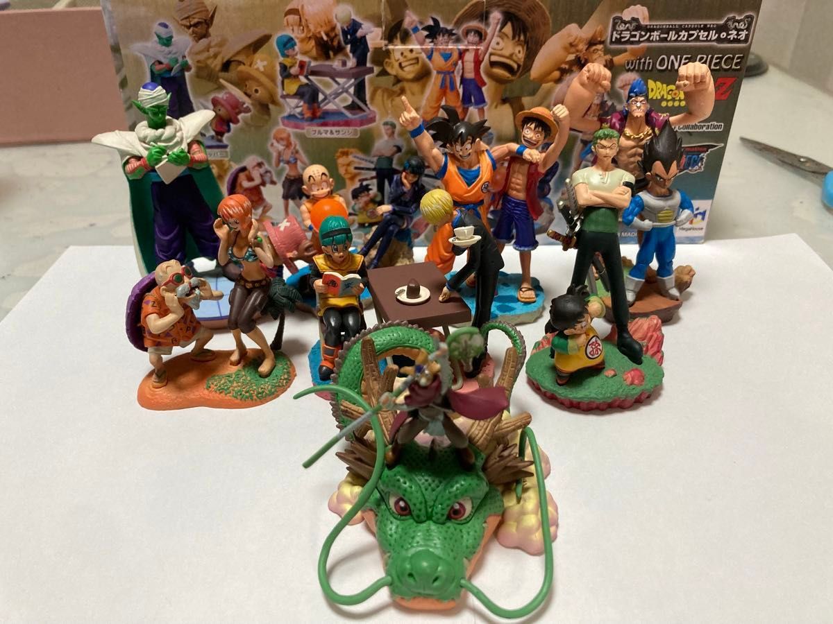 ドラゴンボールカプセルネオ ワンピースコラボ ジャンプ40周年 ドラゴンボールカプセルネオ ワンピースコラボ ジャンプ40周年