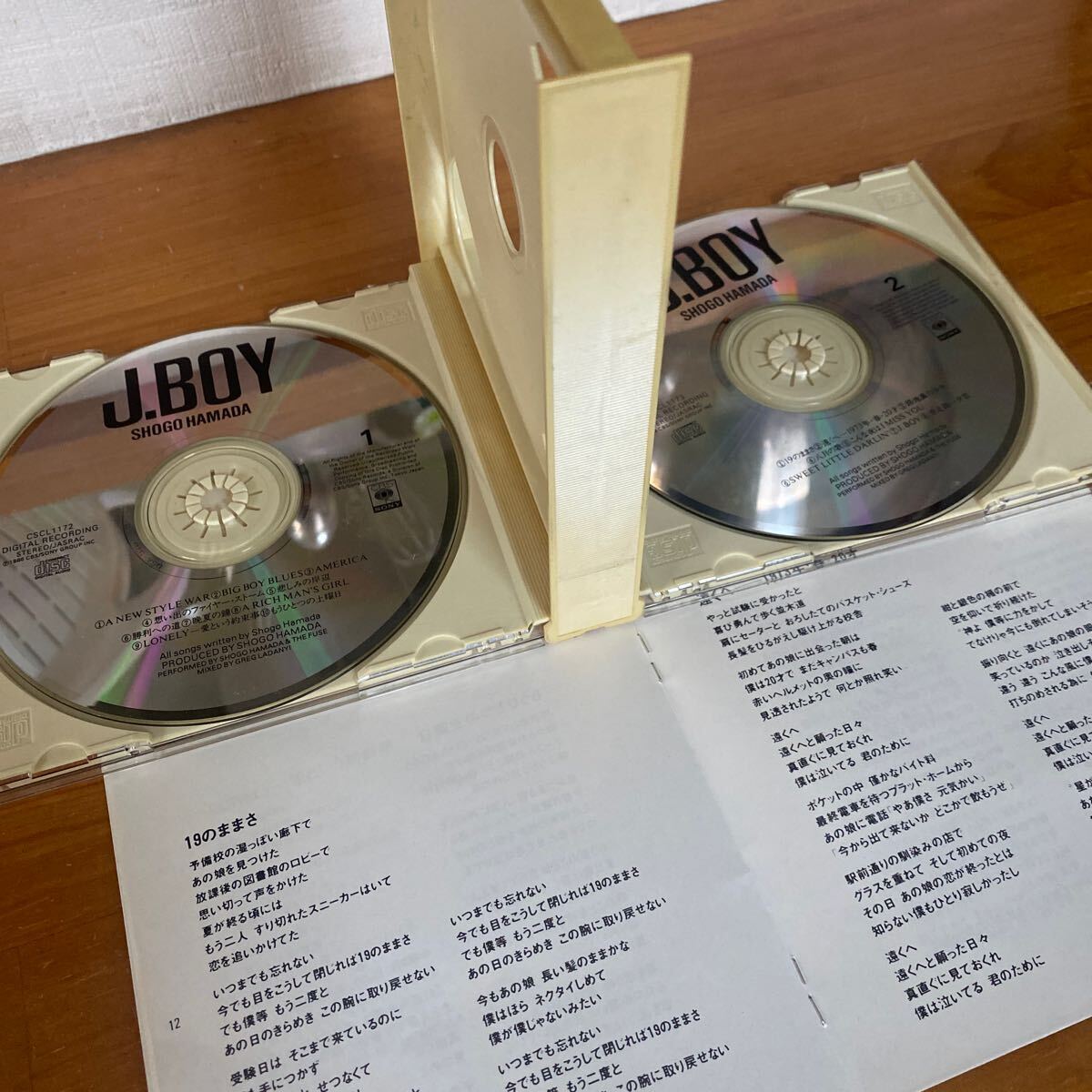 J.BOY　浜田省吾　 【CD/2枚組】_画像4