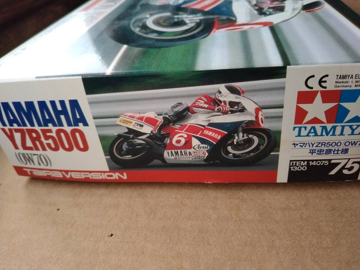  Tamiya 1/12 шкала Yamaha YZR500 1983 год type flat .. игрок specification не собран товар пластиковая модель Moto GP GP500 загрязнения . герой 