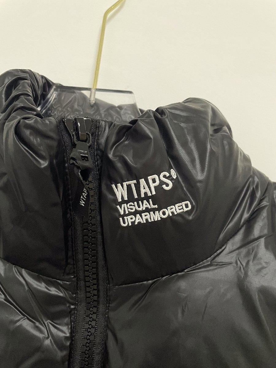 WTAPS ダブルタップス VISUAL UPARMORED ダウンジャケット 上着 ブラック メンズファッション 黒 中古 L JN 1_画像8