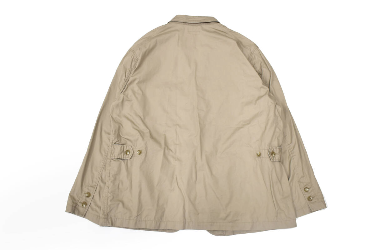 ENGINEERED GARMENTS エンジニアドガーメンツ Folk Jacket - High Count Twill Khaki（L）_画像9