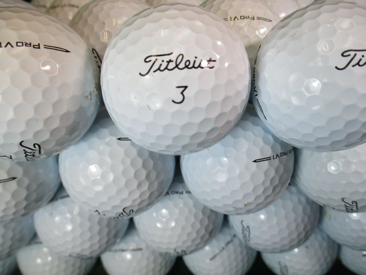 2795【☆☆☆級】タイトリスト Titleist PROV1 [2023年] 50個_画像2