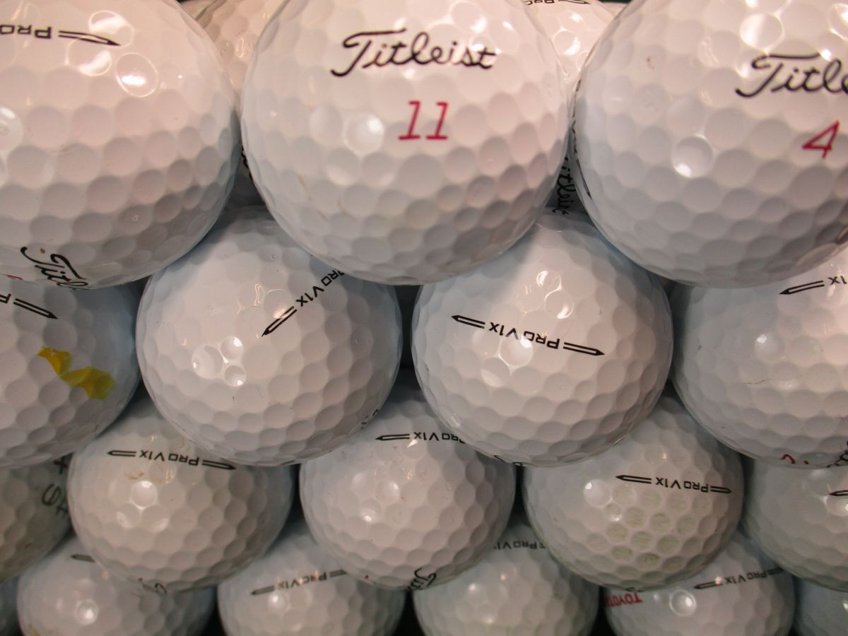 2821【☆☆☆級】タイトリスト Titleist PROV1X [2023年] 50個_画像3