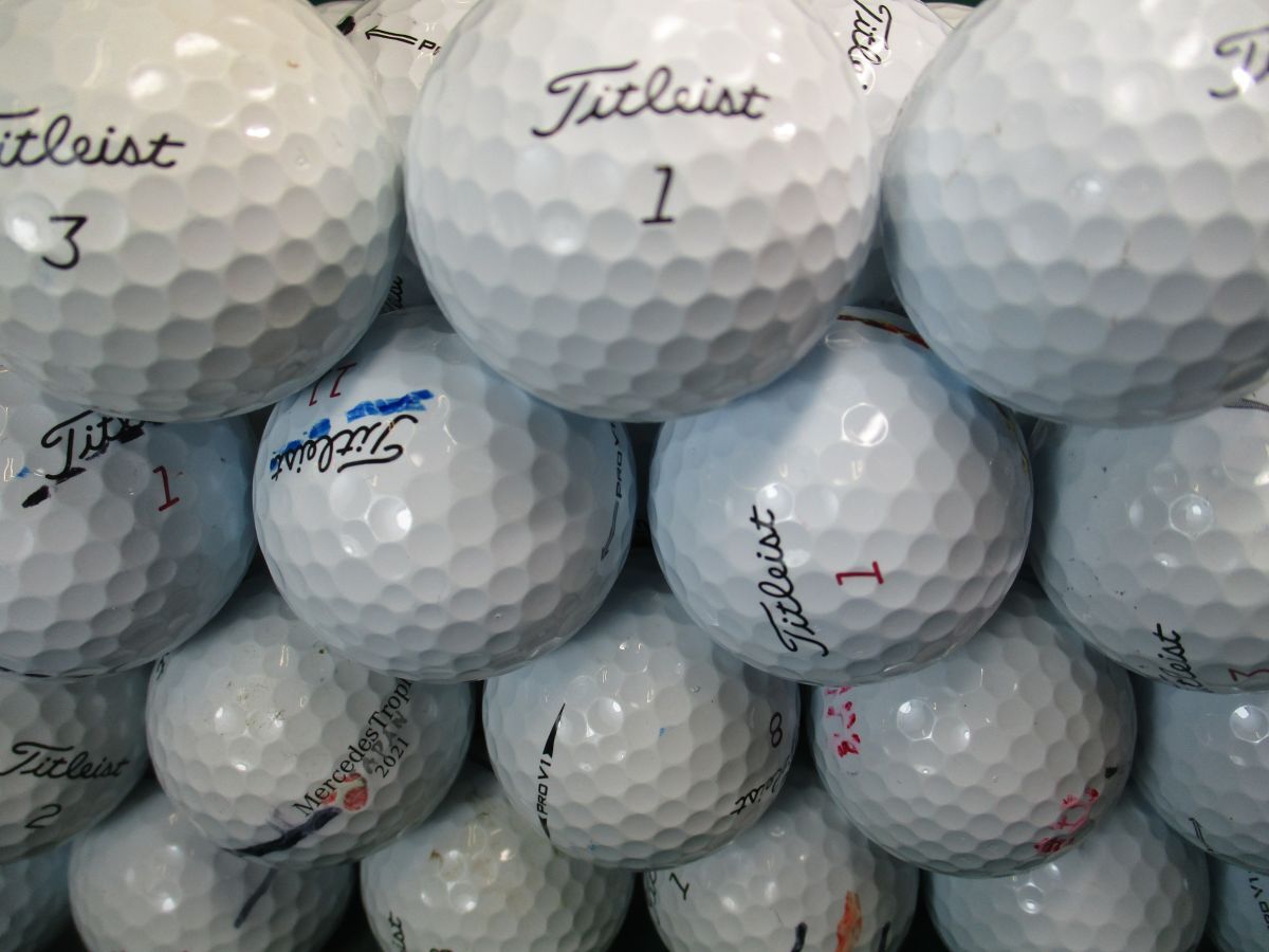 2859【特A２級】タイトリスト Titleist PROV1/PROV1X 50個_画像3