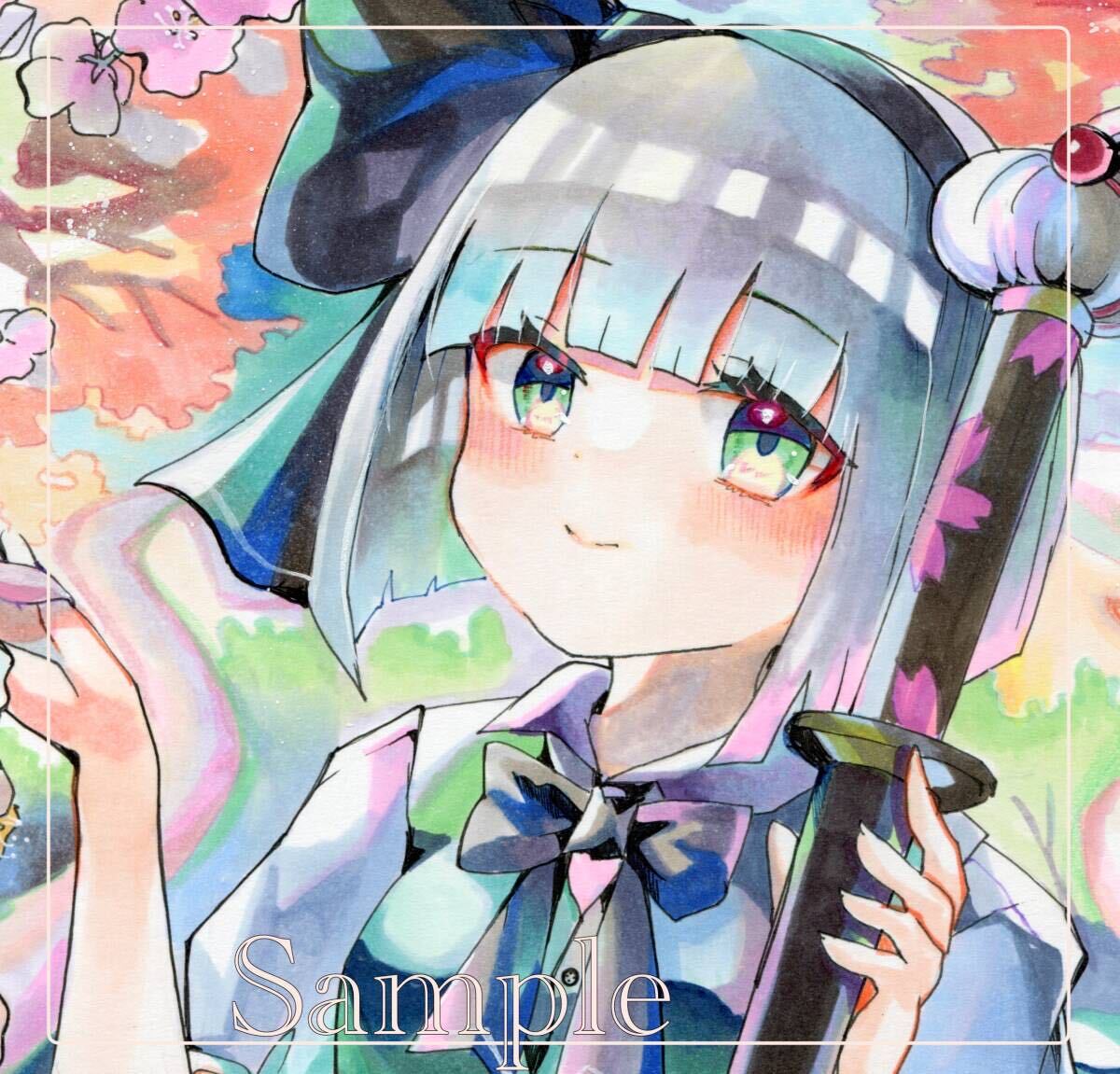 Yahoo!オークション - 手描きイラスト 東方project 魂魄妖夢 A4 Yahoo!オークション - 手描きイラスト 東方project 魂魄妖夢 A4