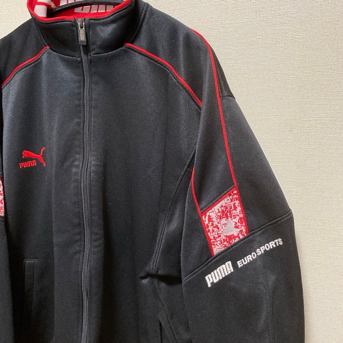 PUMAプーマヒットユニオントラックジャケット 90sブラック PUMAプーマヒットユニオントラックジャケット 90sブラック