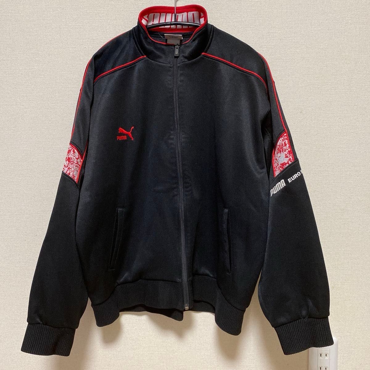 PUMAプーマヒットユニオントラックジャケット 90sブラック PUMAプーマヒットユニオントラックジャケット 90sブラック