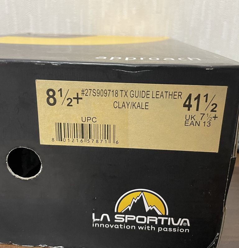 La Sportiva TX Guide Leather 41.5 26.5cm トラバースX ガイド TXガイド レザー スニーカー アプローチ ハイキングシューズ トレラン 登山の画像5