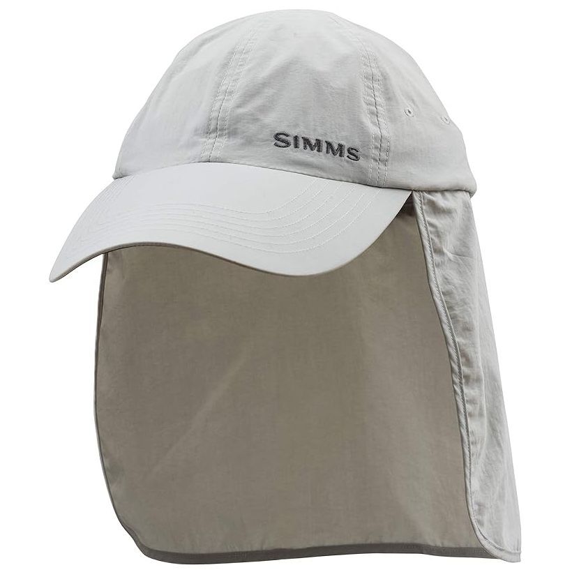 Simms SUPERLIGHT SUNSHIELD CAP STERLING UPF 50 シムス スーパーライト サンシールド キャップ ハット ビーニー メッシュキャップの画像5