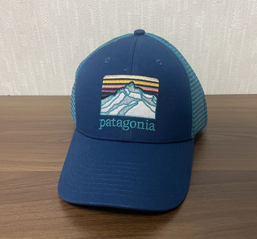 Patagonia Line Logo Ridge LoPro Trucker Hat Lagom Blue パタゴニア ライン ロゴ リッジ トラッカー ハット メッシュキャップ キャップの画像1