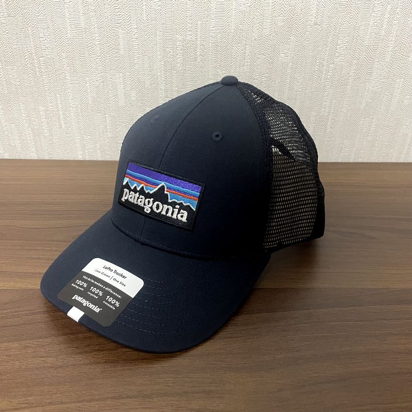 Patagonia P-6 LoPro Trucker Hat ネイビー Navy Blue パタゴニア P-6 ロープロ・トラッカー・ハット メッシュキャップ キャップ